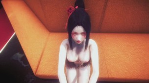 Hot Chinese Costume - 3D Hentai - (Uncensored)