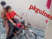 I fucked my stepsister on the bike 1/16