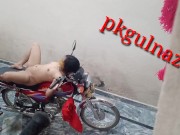 I fucked my stepsister on the bike 14/16