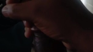 Quick jerk off before work