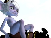 Tristana gets her Yordles by grinding on her weapon 12/16