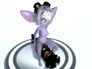 Tristana gets her Yordles by grinding on her weapon 2/16
