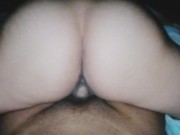 Big ass latina is twerking and riding cock at the same time 8/16