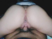 Big ass latina is twerking and riding cock at the same time 9/16