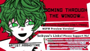 My Hero Academia Villain Deku Comes Through the Window to Fuck You! Art:twitter@bbadtime