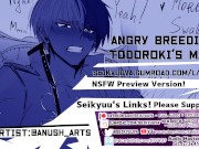 My Hero Academia ASMR Angry Breeding - Todoroki's Mark Art: twitter@anush_arts