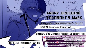 My Hero Academia ASMR Angry Breeding - Todoroki's Mark Art: twitter@anush_arts