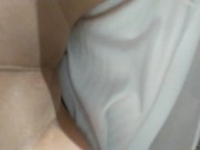 Pantyhose and heels sexy tease for all fans of nylons, pretty legs, feet and toes 15/16