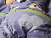 I wanted to rub one off quietly, but he caught me and watched me finger myself to an orgasm 2/16