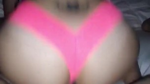 MY WIFE'S BITCH RIDES MY COCK WITH HER BIG ASS