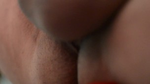 Closeup of my little hair dick and tight ass