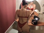 She changes underwear she gets excited and then masturbates ... 5/16