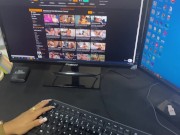 Office sex with young secretary with facial squirt, boss watches! Naty Delgado 4/16