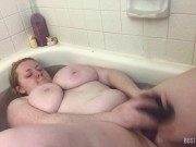 Teen Can't Stop Orgasming, Squirting in the Bath - BustySeaWitch 13/16