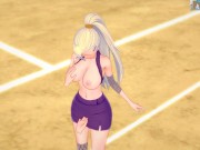 【エロゲーコイカツ！】Naruto(ナルト疾風伝) 山中いの3DCG巨乳アニメ動画[Hentai Game Koikatsu! Ino Yamanaka(Anime 3DCG Video)] 3/16