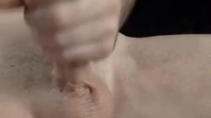 Hot cock rub with quality cum fountain 