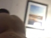 Latin milf gets ass eaten 