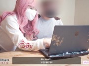 Sexy Roommate Ruin my Game, Creampie Payment in Her Pussy 3/16