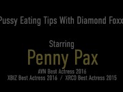 Pussy Pleaser Penny Pax And Doggy Fucked Diamond Foxxx In Girl Girl Fun! 1/16