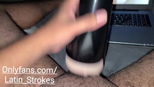 Fleshlight Fucking Makes me Cum all Over Myself 4k