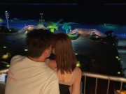 動物園で女子大生と露出ハメ撮りデートから露天風呂で野外露出で見せつけ中出しSEX！♡RYO&YUU♡素人カップル/歳の差/10代/美少女/色白/スタイル抜群/野外露出/パンチラ/着替え/温泉/フェラ 7/16