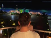 動物園で女子大生と露出ハメ撮りデートから露天風呂で野外露出で見せつけ中出しSEX！♡RYO&YUU♡素人カップル/歳の差/10代/美少女/色白/スタイル抜群/野外露出/パンチラ/着替え/温泉/フェラ 9/16