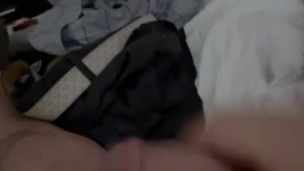 Soft cock jerk off solo