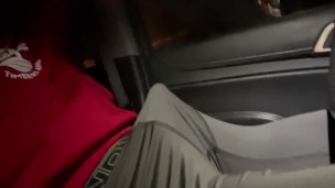 Pulled over on highway too horny to wait 