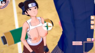 【エロゲーコイカツ！】Naruto(ナルト疾風伝) テンテン3DCG巨乳アニメ動画[Hentai Game Koikatsu! Tenten (Anime 3DCG Video)]
