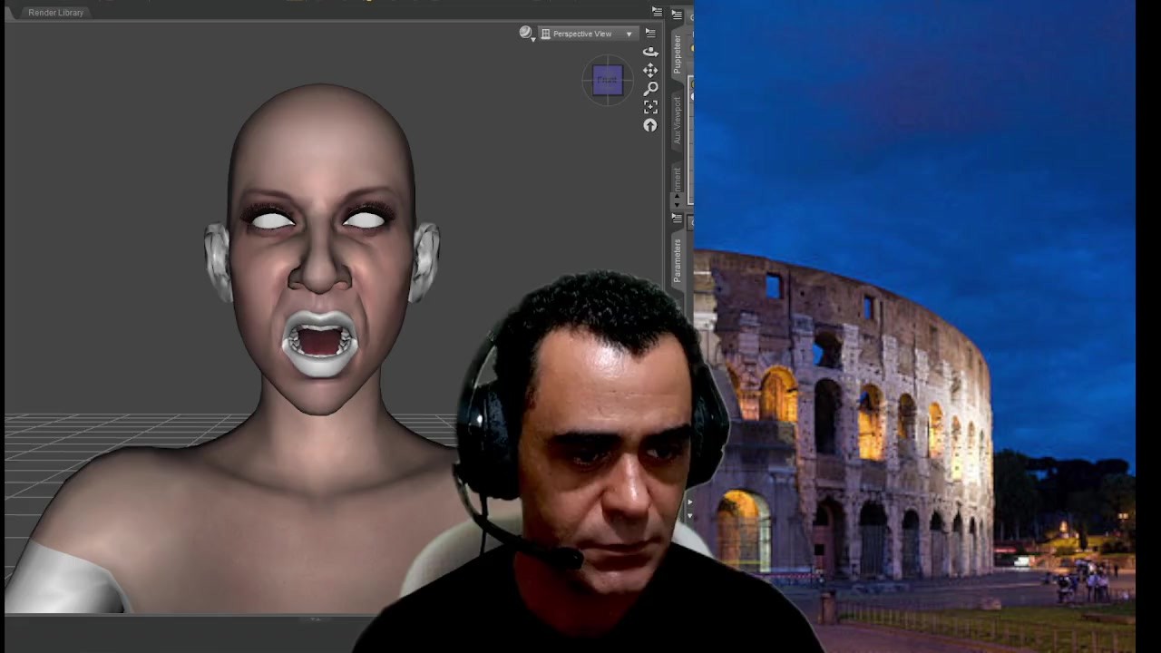 A primeira humanoide para live - Big Ass
