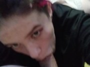 POV - I love filming myself when I give a blowjob and they fill my mouth with cum. 1/16