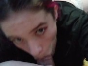 POV - I love filming myself when I give a blowjob and they fill my mouth with cum. 5/16