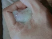 Huge cum quickie solo masturbate.mp4