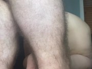 REAL AMATEUR FIRST TIME ANAL - huge cumshot  8/16