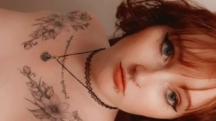 Sexy redhead is back