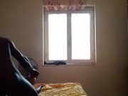 I almost broke down my bed while firing 🔥 hot pussy  1/16