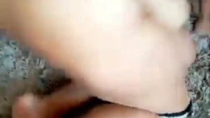 Mature bbw Latina women masturbating hairy pussy in panties going to new home.
