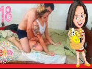 Fucking my teen stepdaughter, I hope I don't get her pregnant.