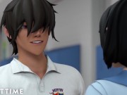 ADULT TIME - Hentai Sex University Student Demonstrates Her Sexual Prowess On Stepdaddy's Cock 4/16