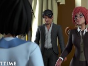 ADULT TIME - Hentai Sex University Student Demonstrates Her Sexual Prowess On Stepdaddy's Cock 5/16