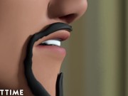 ADULT TIME - Hentai Sex University Student Demonstrates Her Sexual Prowess On Stepdaddy's Cock 6/16