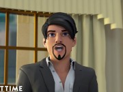 ADULT TIME - Hentai Sex University Student Demonstrates Her Sexual Prowess On Stepdaddy's Cock 7/16