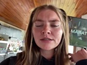 Femdom POV Piss on your face 4/16