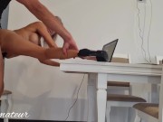 I work from home and Stepson fuck and give me to drink his sperm-Perfect day! 9/16