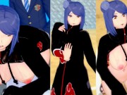 【エロゲーコイカツ！】Naruto(ナルト疾風伝) 小南3DCG巨乳アニメ動画[Hentai Game Koikatsu! Konan(Anime 3DCG Video)] 15/16