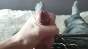 jerk off dick before work