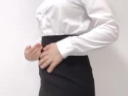 【素人】どんどんお洋服を脱いでいきます....♡【脱衣】 2/16