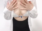 【素人】どんどんお洋服を脱いでいきます....♡【脱衣】 8/16