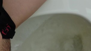 Peeing in Nevada. Clip 1