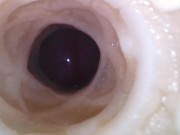 Internal camera. Creampie your pussy 5/16